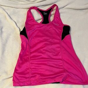 Hind Black and Pink Sports Tank
